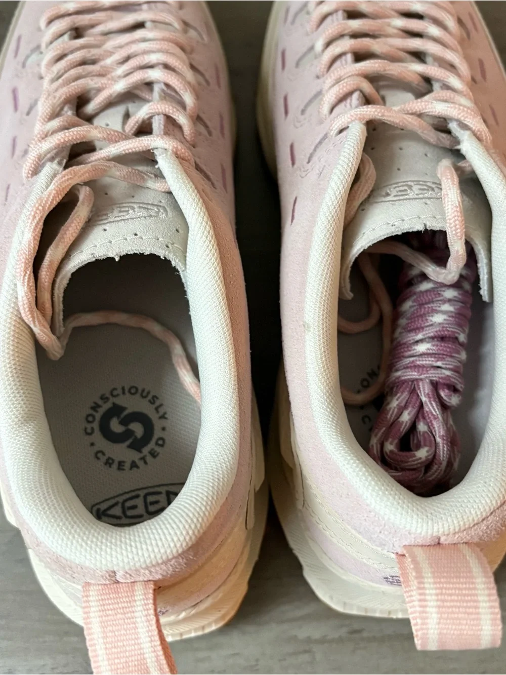 Keen Jasper Zionic Womens Athletic Hiking Shoes Trail Cameo Rose Size 8.5